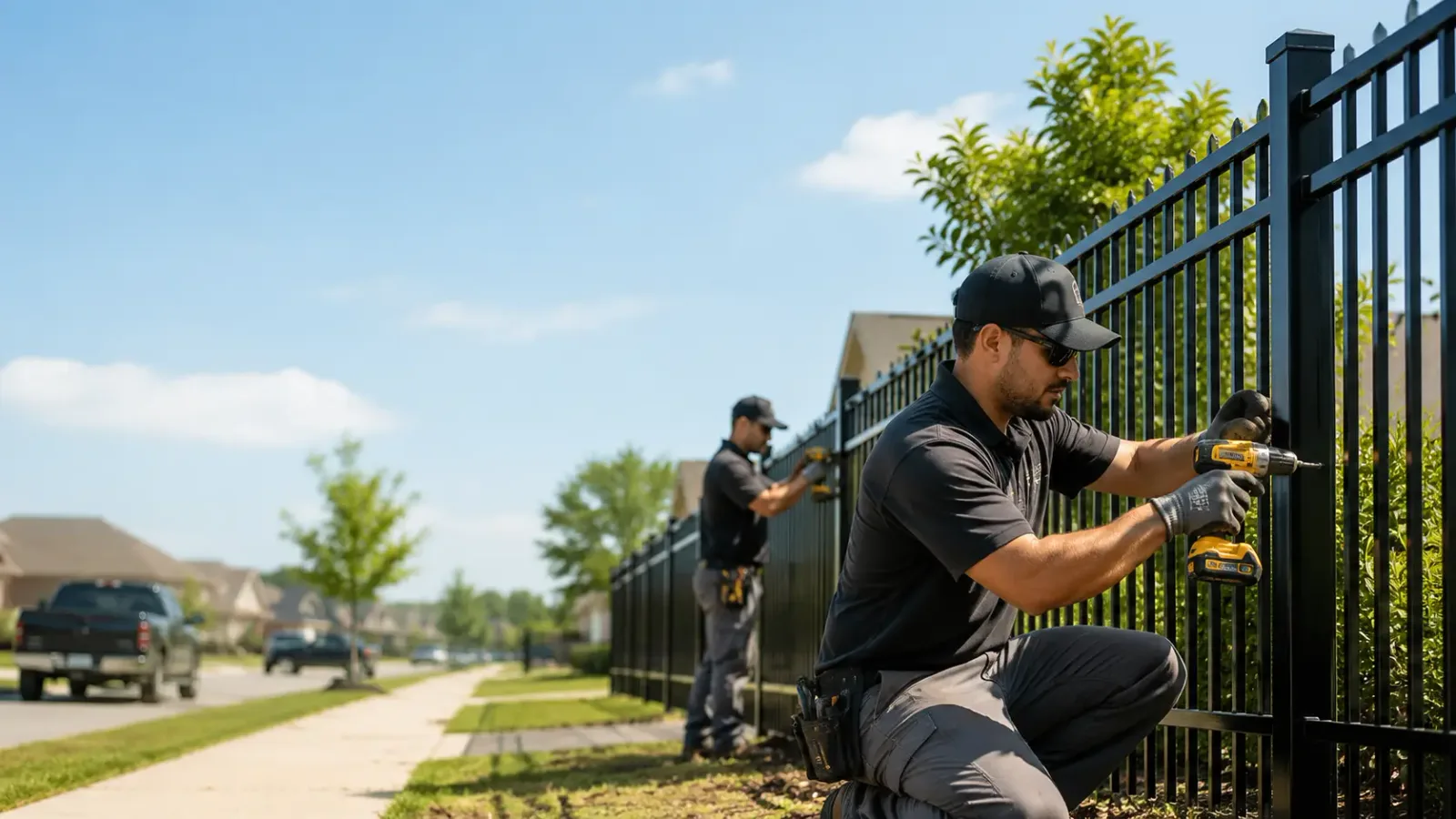 Metal Fence Installation in Bruceville, TX